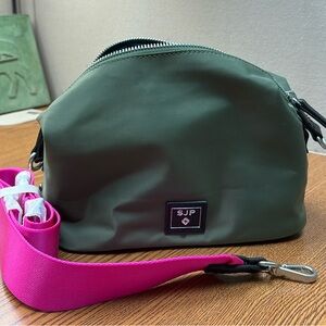 SJP crossbody nylon bag